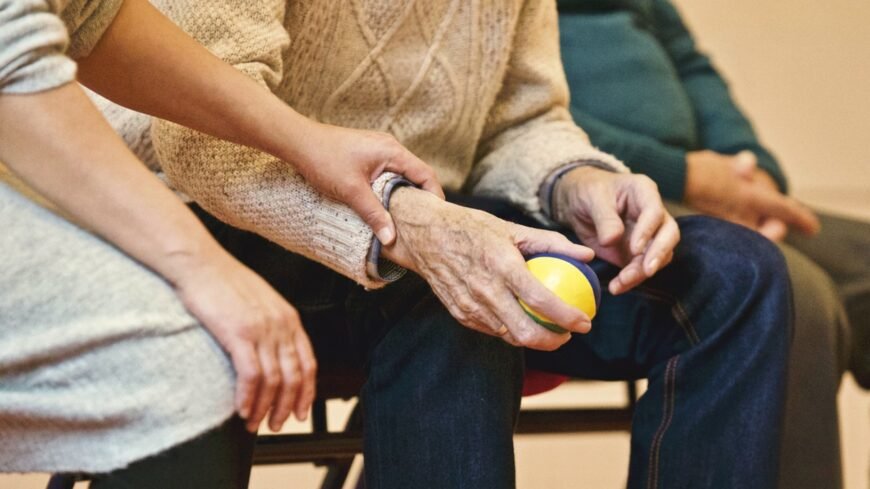 ball, people, old