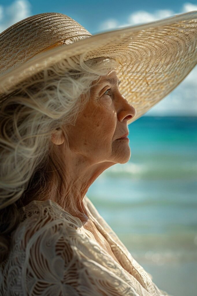 ai generated, elderly, woman